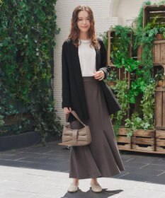 Tiaclasse 【洗える】カットツイルマーメイドスカート