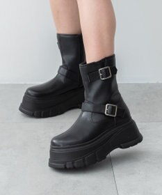 WEGO 厚底ボリュームエンジニアブーツ