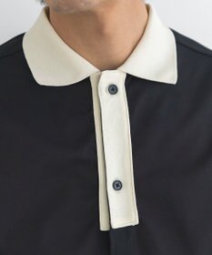 CRAFT STANDARD BOUTIQUE 【クールドライ】バイカラーニット衿ポロシャツ