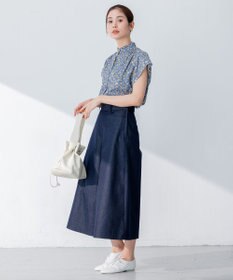 組曲 【大人気シリーズ】ギャザーライトデシン ブラウス