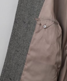 GOTAIRIKU 【山栄毛織】カントリーツイード ステンカラーコート