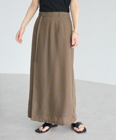CRAFT STANDARD BOUTIQUE リネンライクラップ風スカート