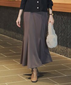 Tiaclasse 【洗える】カットツイルマーメイドスカート