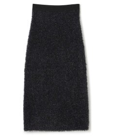 uncrave ヘアリー ラメ ニット スカート（uncrave WHITE）