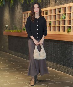 Tiaclasse 【洗える】カットツイルマーメイドスカート