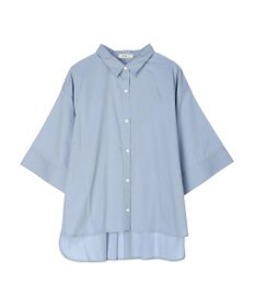 earth music&ecology ワイドスリーブ半袖シャツ