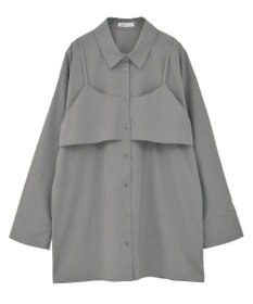 CRAFT STANDARD BOUTIQUE ビスチェレイヤード風シャツ