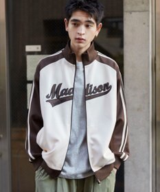 WEGO 【ユニセックス着用ITEM】ラグランライントラックジャケット