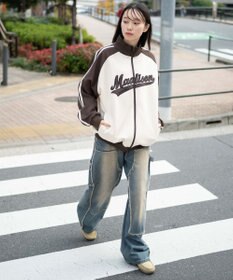 WEGO 【ユニセックス着用ITEM】ラグランライントラックジャケット