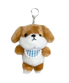 WEGO ふさふさワンチャンぬいぐるみキーホルダー