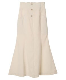 earth music&ecology フロントボタンマーメイドスカート