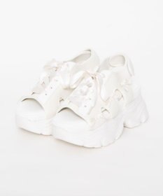 WEGO 厚底レースアップリボンスポサン