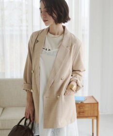 WEGO 【ANGIE VINTAGE】リネンライクジャケット