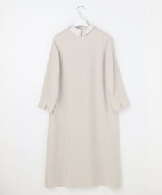 J.PRESS LADIES S 【2way】セラテリーダブルクロス 襟付き ワンピース