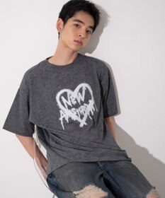 WEGO 【ユニセックス着用ITEM】スノーダイグラフィックT