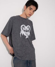 WEGO 【ユニセックス着用ITEM】スノーダイグラフィックT