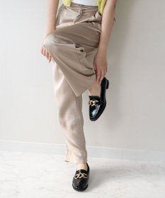 Bridget Birkin 【Bridget Birkin】チェーンアクセサリーローファー