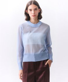 BEIGE， PYRRHOT / シアーコンビ バックスリットプルオーバー