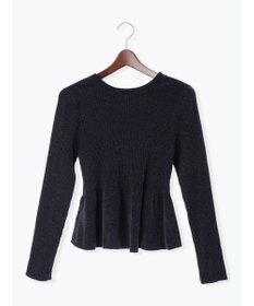 Te chichi モールペプラム2WAYニット