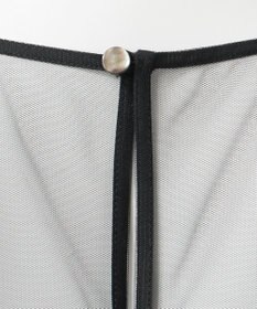 23区 【GOLD LABEL/見上愛さん着用】チュール ペプラムブラウス