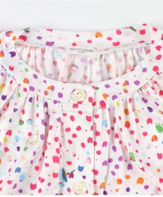 tsumori chisato SLEEP ツモリチサト パジャマ 綿混(本体) 天竺素材 9分袖 長袖 9分丈 レディース UDX594 /ワコール