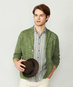 JOSEPH ABBOUD 【サスティナブル】スラブギマ カーディガン