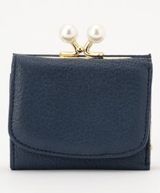 UNBILLION perche アクリル玉三つ折りミニサイフ