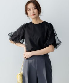 組曲 L 【VERY掲載・WEB限定】チュールカバー カットソー