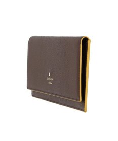 LANVIN en Bleu リム 被せ薄マチ長財布