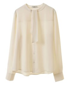 earth music&ecology 2WAYボウタイブラウス