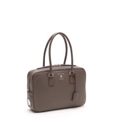 A.D.M.J. 牛革 ボストンバッグ 28cm※SILVER金具