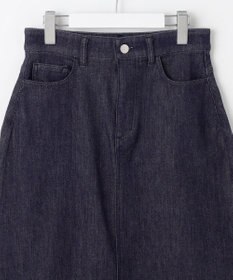 自由区 【洗える】ウスカルデニムAライン スカート