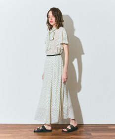 GRACE CONTINENTAL ドットジャガードスカート