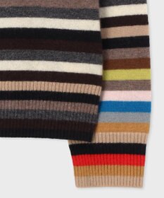 Paul Smith カシミヤブレンド ストライプ ニット