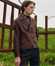 JOSEPH ABBOUD 【洗える】リバティプリント シャツ