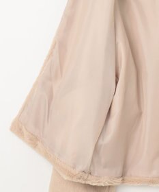 Feroux ノーカラーファー ジャケット