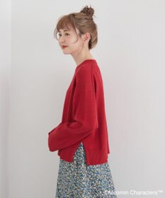 AMERICAN HOLIC Moomin 袖刺繍ニットプルオーバー