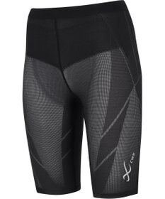 CW-X 【WOMEN】 CW-X スポーツタイツ ハーフ ひざ上丈 下半身サポート(股関節・腰・おしり・ふともも) 全面メッシュ素材 マラソン・球技 レディース HZY775 /ワコール