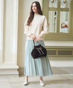 ANY SIS 【2WAY】フェイクファーリボン バッグ