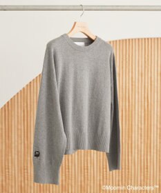 AMERICAN HOLIC Moomin 袖刺繍ニットプルオーバー