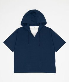 WEGO 【ユニセックス着用ITEM】フェイクレイヤードTパーカー