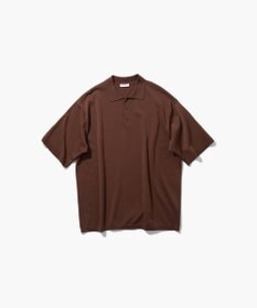 ATON NATURAL DYED ORGANIC | ハーフスリーブポロニット - UNISEX