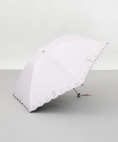 AURORA NINA RICCI（ニナリッチ）花柄刺繍晴雨兼用パラソル（折りたたみ傘）