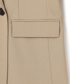 UNFILO ウールライク ダブルブレスト ジャケット