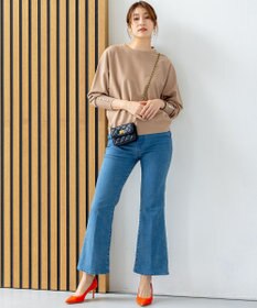 組曲 L 【洗える・6色展開】Elenaドルマンニット プルオーバー