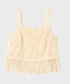 GRACE CONTINENTAL クロシェレースキャミ