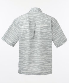 JOSEPH ABBOUD MOUNTAIN エンボスサファリカモ 半袖シャツ