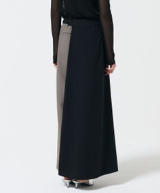 GRACE CONTINENTAL レイヤードタックワイドパンツ