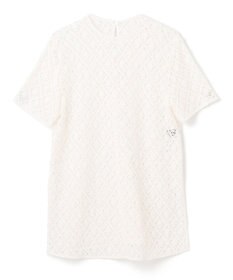 uncrave ジオメトリックレース ブラウス