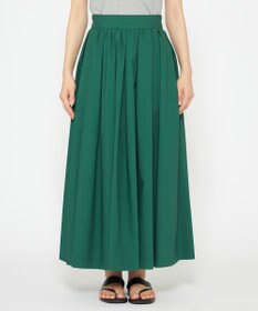 uncrave 【洗濯機洗い可】カラータイプライター フレアスカート（uncrave WHITE）